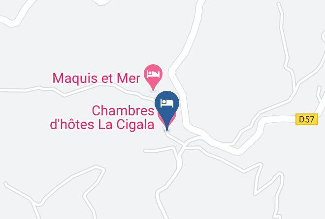 Southernsica - Chambres D'hotes La Cigala Maps