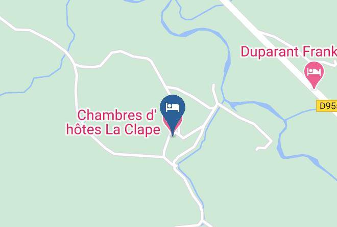 Var - Chambres D' Hotes La Clape Maps