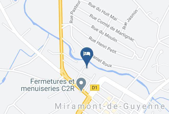 Lot Et Garonne - Chambres D'hotes La Demeure D'architecte Maps
