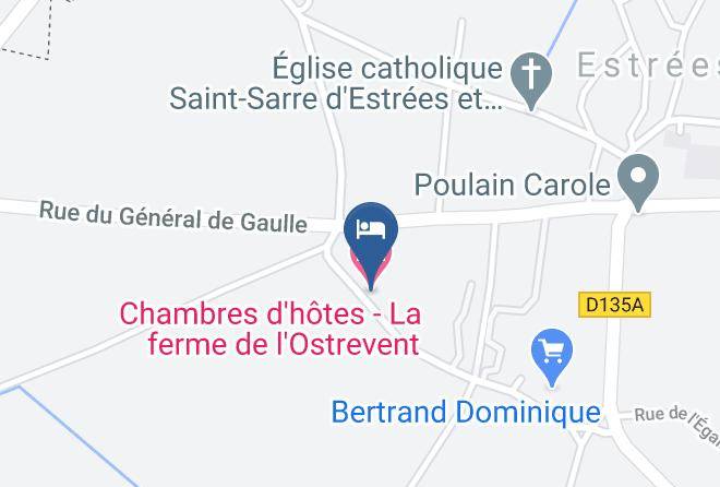 Nord - Chambres D'hotes La Ferme De L'ostrevent Maps