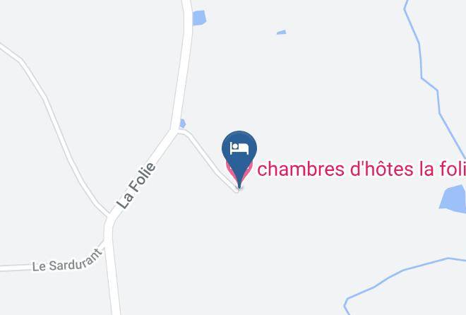 Cher - Chambres D'hotes La Folie Maps