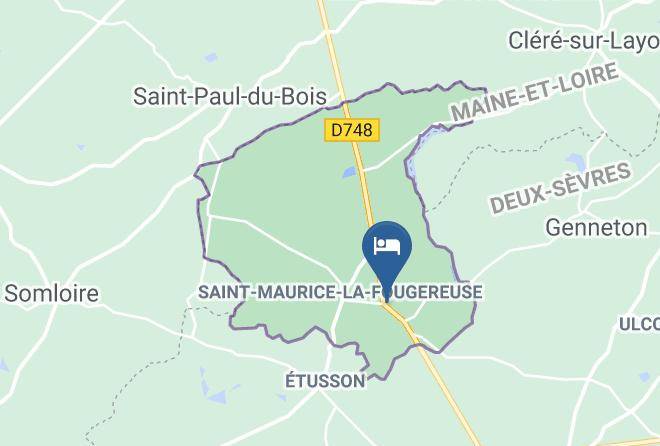 Deux Sevres - Chambres D Hotes La Fougereuse Maps