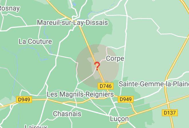 Vendee - Chambres D'hotes La Frise Maps