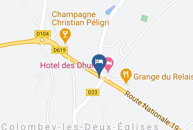 Haute Marne - Chambres D'hotes La Fromagerie Maps