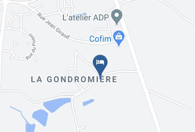 Deux Sevres - Chambres D'hotes Puy Du Fou La Gondromiere Maps