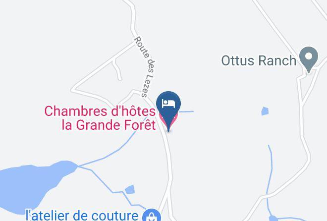 Haute Vienne - Chambres D'hotes La Grande Foret Maps