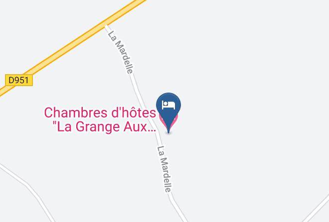 Cher - Chambres D'hotes La Grange Aux Hirondelles Sylvie Binard Maps