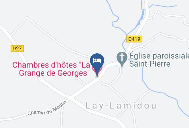 Pyrenees Atlantiques - Chambres D'hotes La Grange De Georges Maps