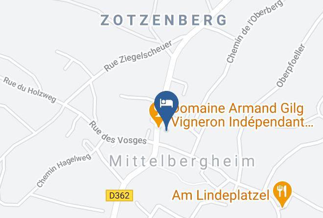 Bas Rhin - Chambres D'hotes La Griffe A Foin Maps