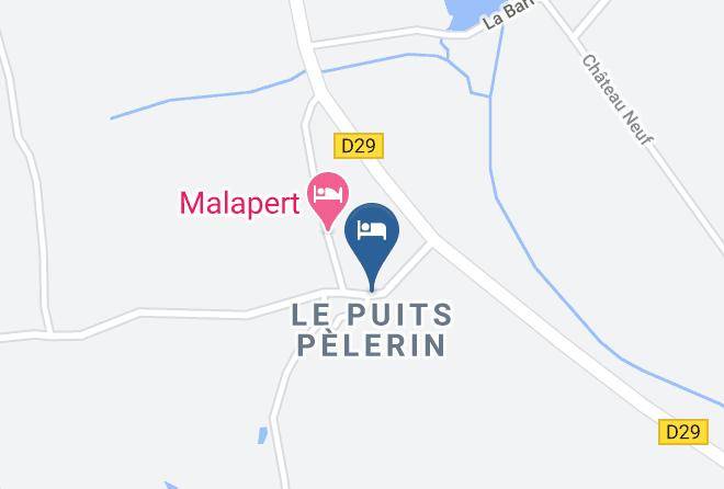 Vendee - Chambres D'hotes La Halte Du Pelerin Maps