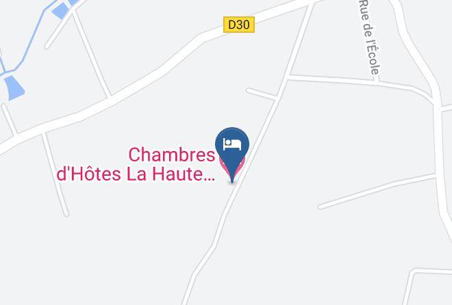 Chambres D'hotes La Haute Champagne Map