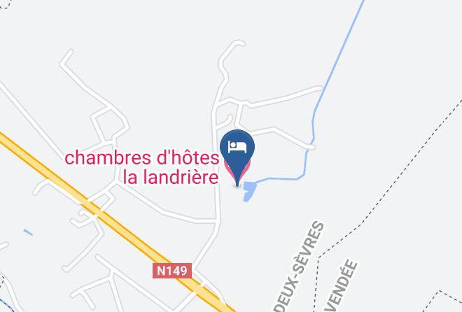 Deux Sevres - Chambres D'hotes La Landriere Maps