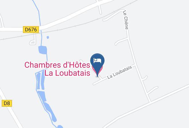 Ille Et Vilaine - Chambres D'hotes La Loubatais Maps