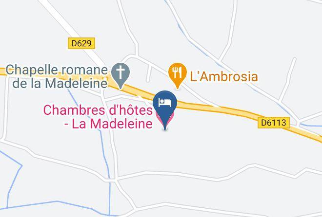 Aude - Chambres D'hotes La Madeleine Maps