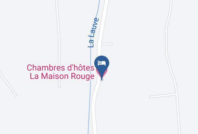 Cote D Or - Chambres D'hotes La Maison Rouge Maps