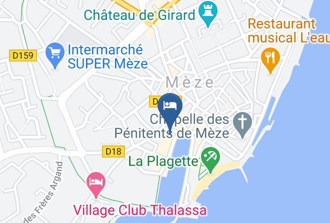 Herault - Chambres D'hotes La Maison Sur Le Port Maps