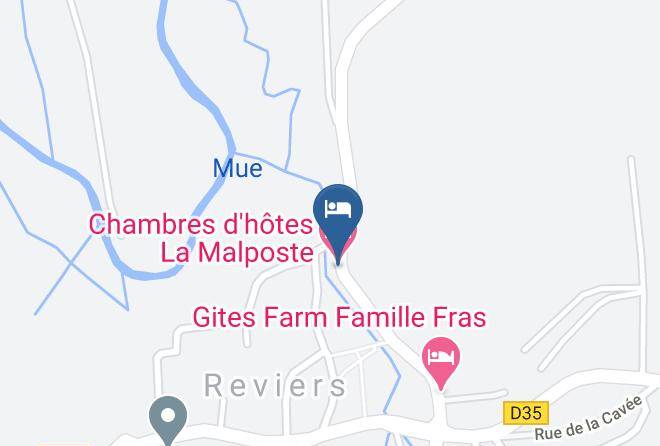 Calvados - Chambres D'hotes La Malposte Maps