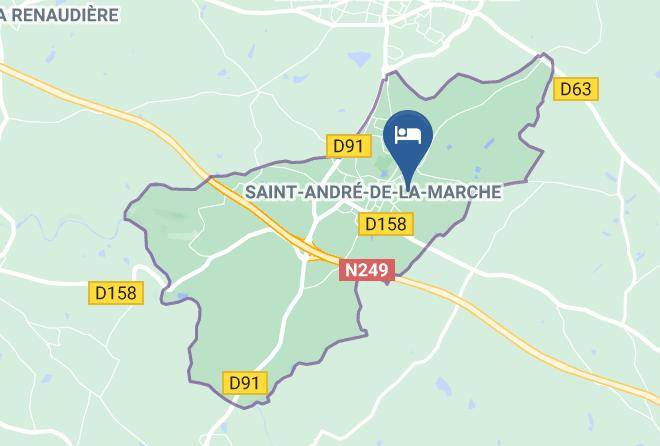 Maine Et Loire - Chambres D'hotes La Marchetonne Maps