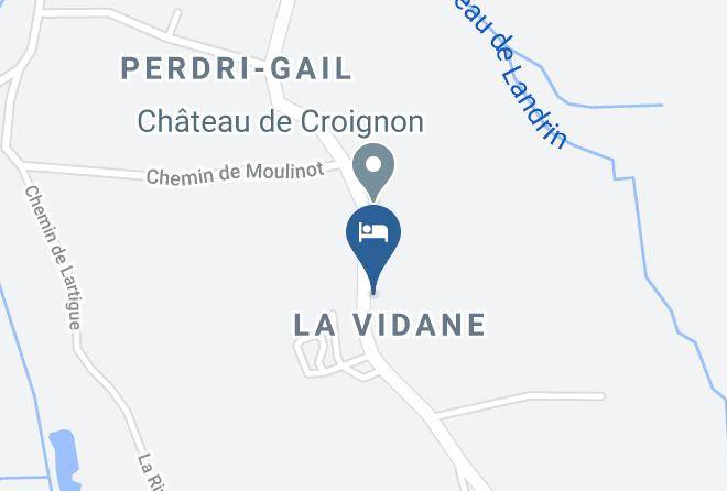 Chambres D'hotes La Merlotine Du Chateau De Croignon Map