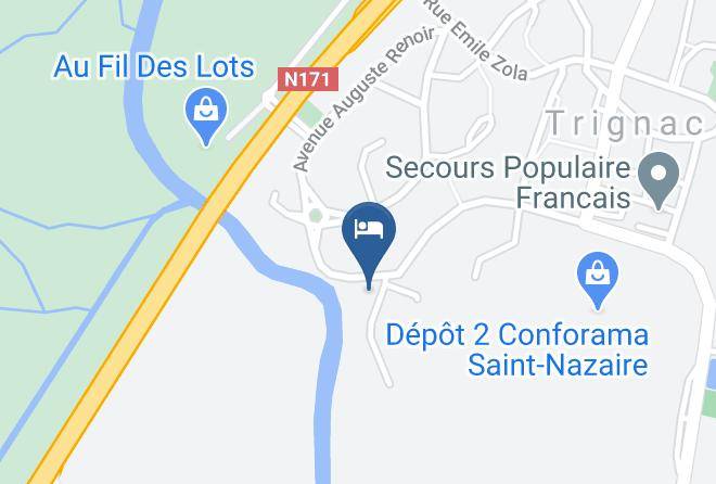 Loire Atlantique - Chambres D'hotes La Milonga Maps