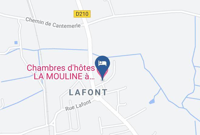 Gironde - Chambres D'hotes La Mouline A Ludon Medoc Maps