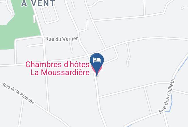 Indre Et Loire - Chambres D'hotes La Moussardiere Maps