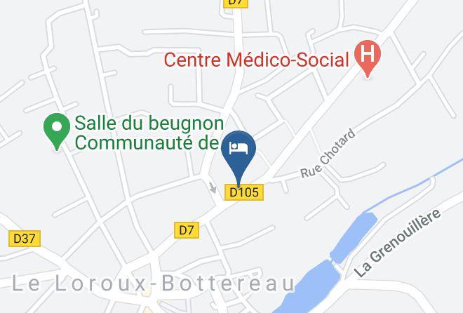 Loire Atlantique - Chambres D'hotes La Muscadine Maps