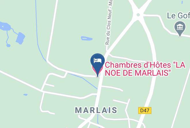 Loire Atlantique - Chambres D'hotes La Noe De Marlais Maps
