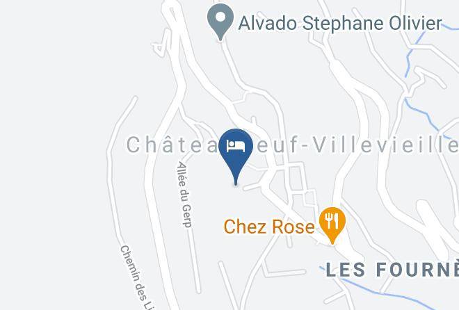 Maritime Alps - Chambres D'hotes La Parare Maps