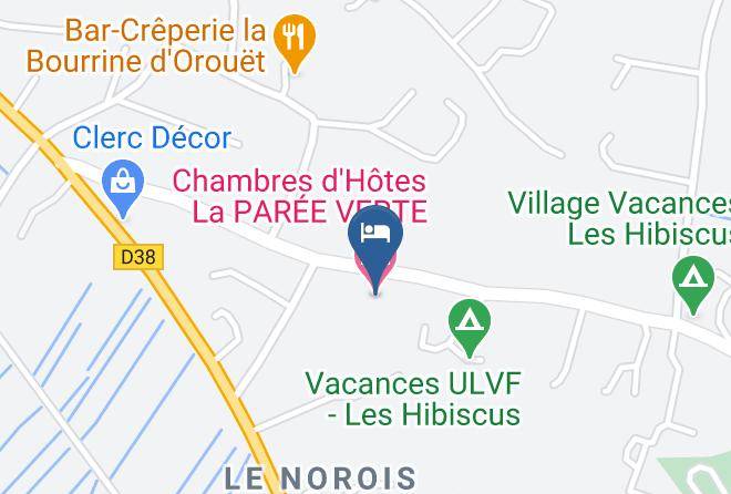 Vendee - Chambres D'hotes La Paree Verte Maps