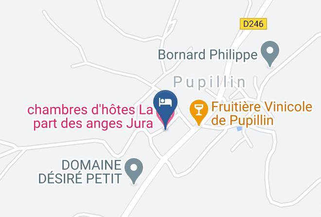 Jura - Chambres D'hotes La Part Des Anges Jura Maps