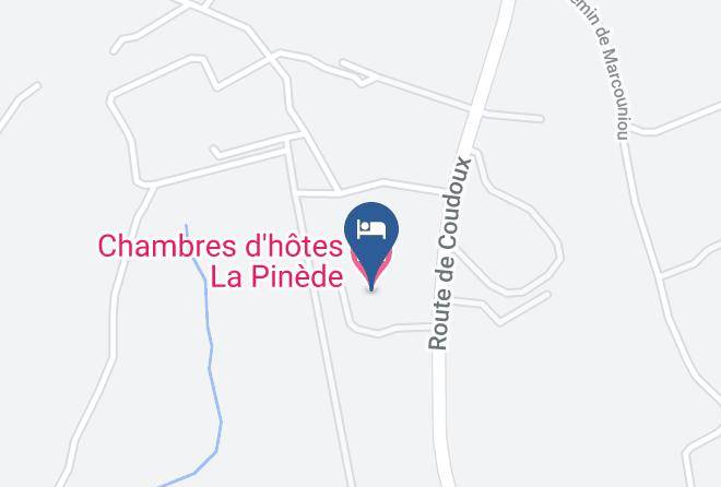 Bouches Du Rhone - Chambres D'hotes La Pinede Maps
