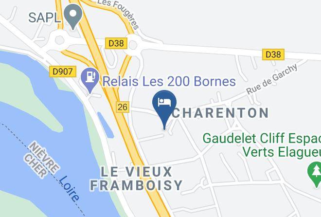Nievre - Chambres D'hotes La Pouillyzotte Maps