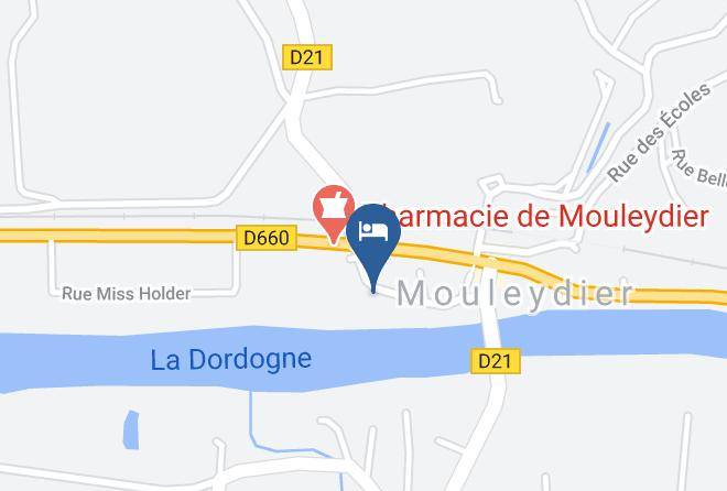 Dordogne - Chambres D'hotes La Rebiere D'or Maps