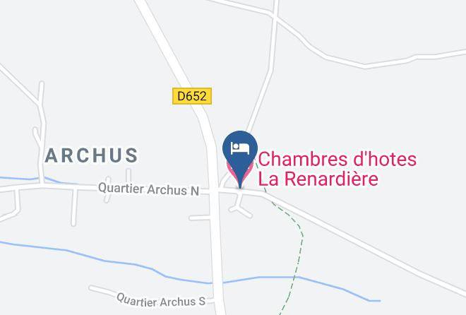 Landes - Chambres D'hotes La Renardiere Maps