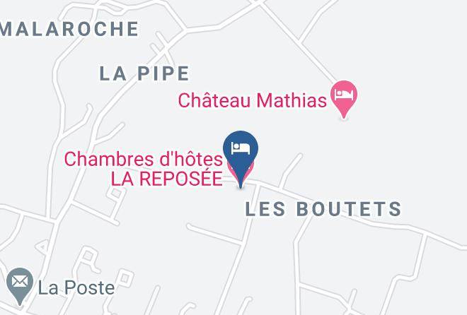 Lot Et Garonne - Chambres D'hotes La Reposee Maps