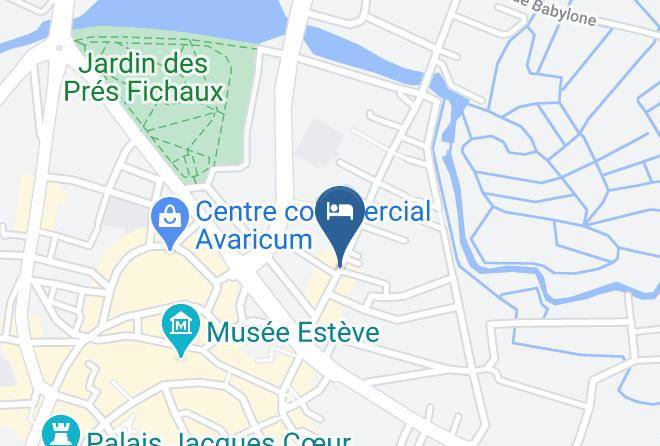 Cher - Chambres D'hotes La Revaillante Maps