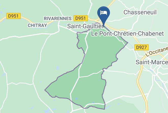Indre - Chambres D'hotes La Ribere Maps