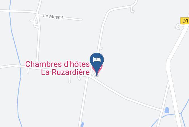 Ille Et Vilaine - Chambres D'hotes La Ruzardiere Maps