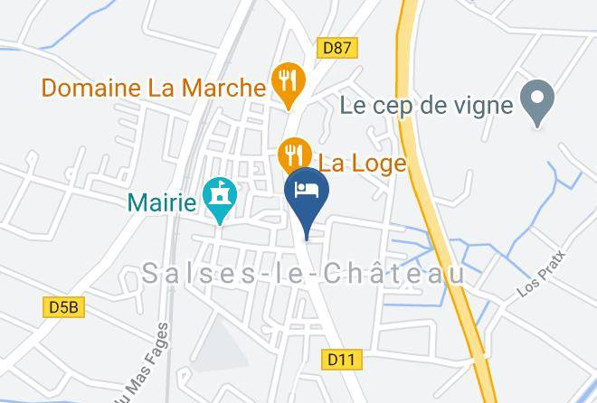 Chambres D'hotes La Salsepareille Map