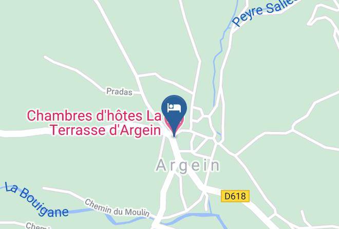 Ariege - Chambres D'hotes La Terrasse D'argein Maps
