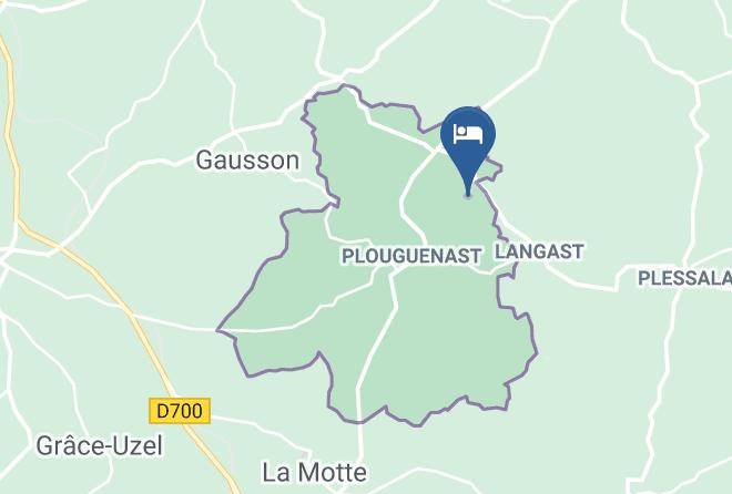 Cotes D Armor - Chambres D'hotes La Touche D'en Bas Maps