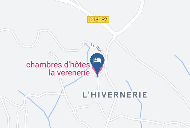 Correze - Chambres D'hotes La Verenerie Maps