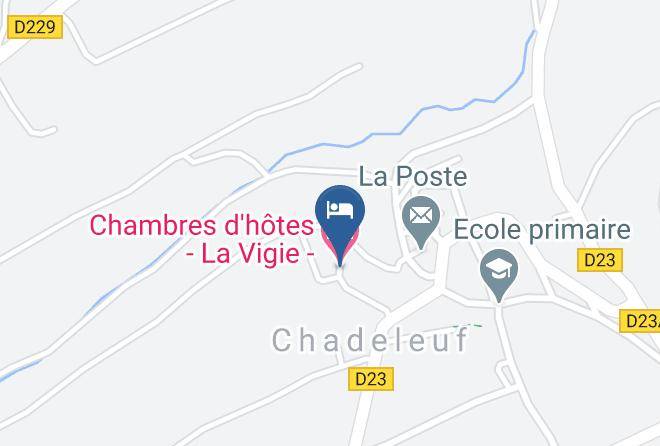 Puy De Dome - Chambres D'hotes La Vigie Maps