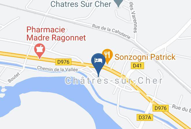 Loir Et Cher - Chambres D'hotes Laclautre Maps