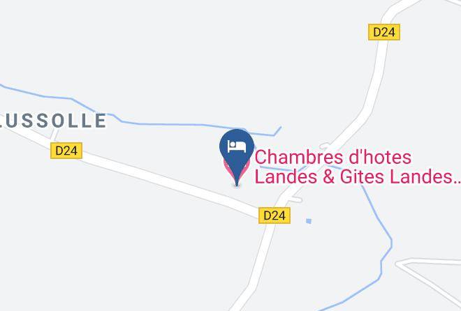 Landes - Chambres D'hotes Landes & Gites Landes Lou Castet De Lussolle Maps