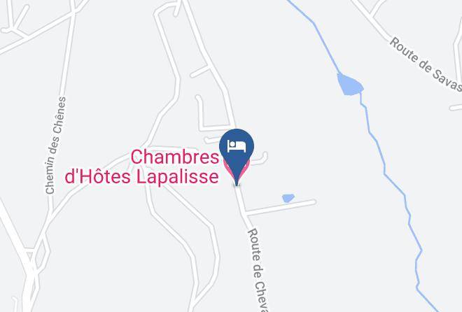 Ardeche - Chambres D'hotes Lapalisse Maps