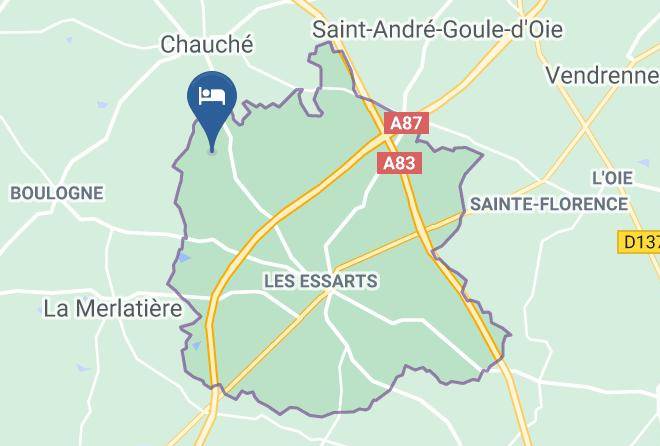 Vendee - Chambres D'hotes Laure Et Julien Nicolleau Maps
