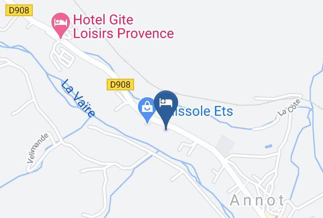 Alpes De Haute Provence - Chambres D'hotes Le Baou Maps