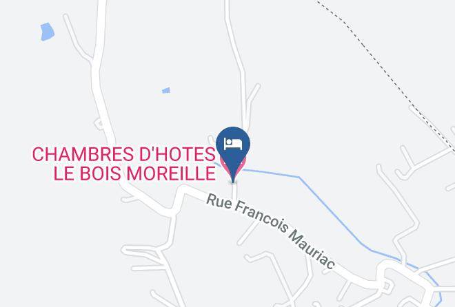 Dordogne - Chambres D'hotes Le Bois Moreille Maps